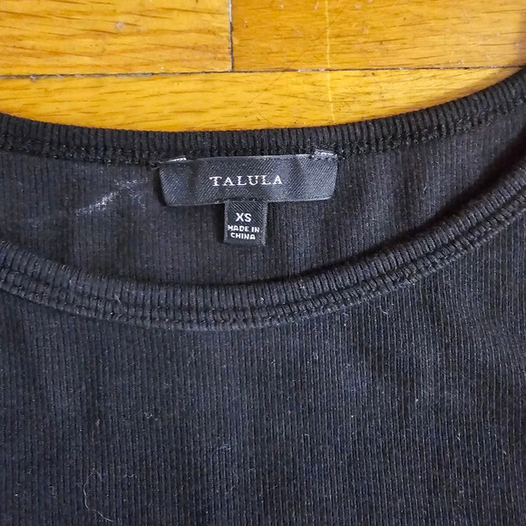 Aritzia Talula Black Long Sleeve Dress XS - Picture 3 of 7